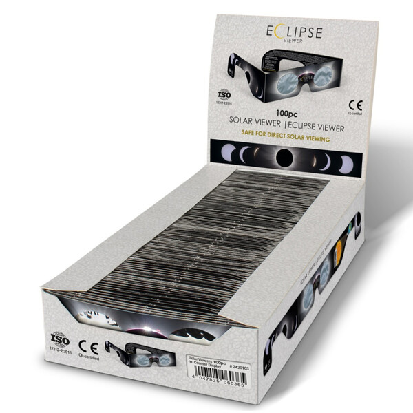 Baader Occhiali per l'osservazione dell'eclissi solare Solar Viewer AstroSolar® 100 pezzi