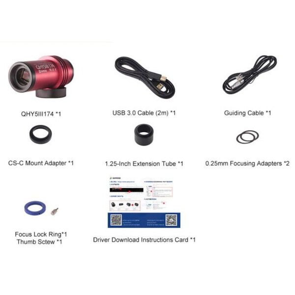 QHY Fotocamera 5III 174M Mono