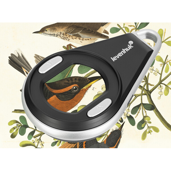 Levenhuk Lente d`Ingrandimento Ergo 10 Digital 5x, 9x, 14x LED