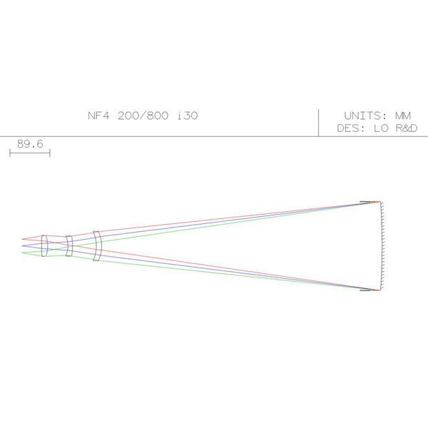 LOic Telescopio N 200/800 NF4 i30