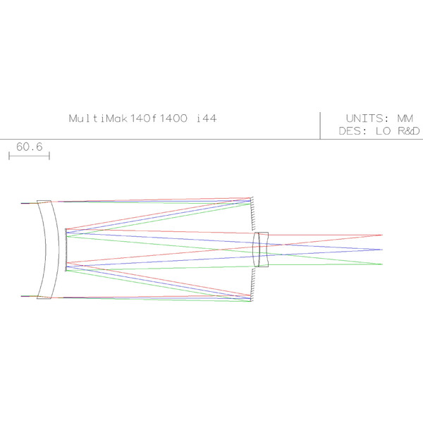 LOic Telescopio Maksutov MC 140/1400 MultiMak i44