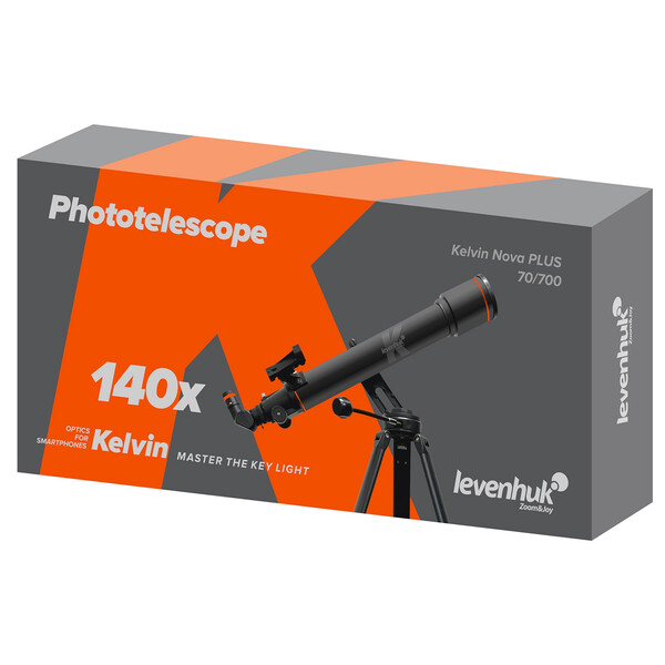 Levenhuk Telescopio AC 70/700 Kelvin Nova PLUS