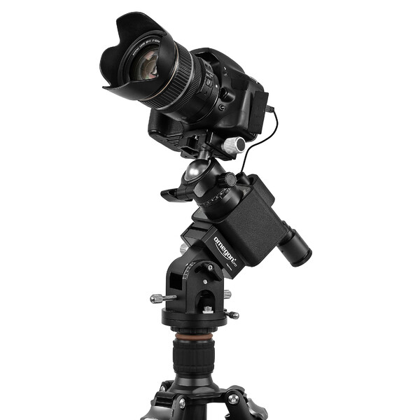 Omegon Montatura Set Segugio Tracker con testa equatoriale Deluxe e cercatore polare