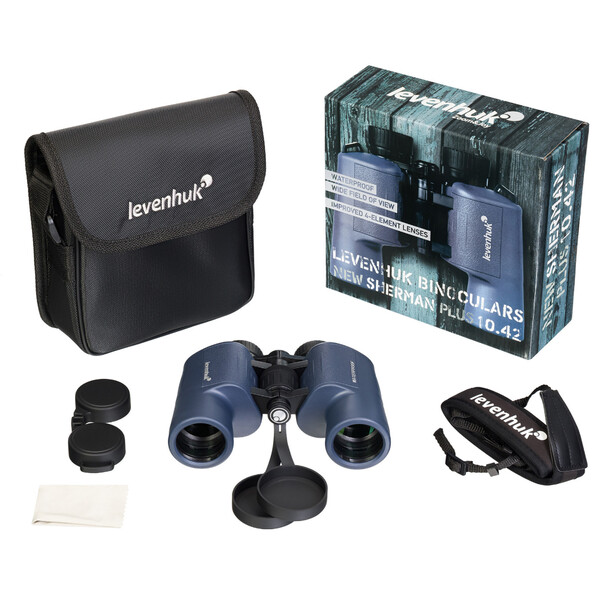 Levenhuk Binocolo Sherman PLUS 10x42