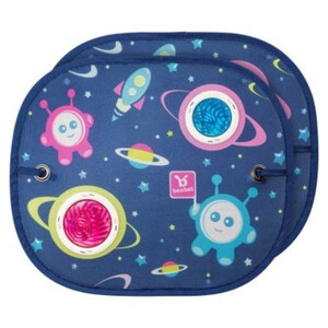 Benbat Parasole per auto per bambini (44 x 38 cm) – 2 pezzi