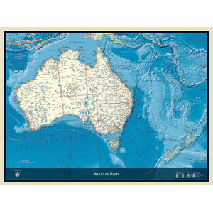 Columbus Carta continentale Australia (115 x 85 cm)