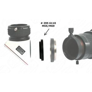 Baader Adatttaore per prisma diagonale CL 2" 55 / M68 per il collegamento ad un filetto M68 ZEISS