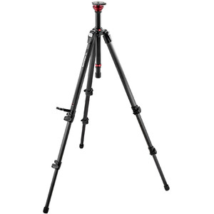 Manfrotto Treppiede Carbonio 755CX3  MDEVE treppiedi video con culla 50mm