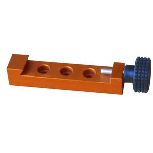 Geoptik Morsetto per prismi in stile Losmandy, corto, arancione
