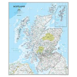 National Geographic Mappa La Scozia