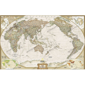 National Geographic Mappa del Mondo antico (185x122)