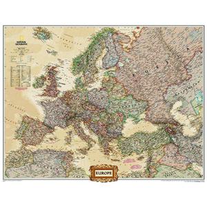 National Geographic Carta continentale Europa (76 x 61 cm)