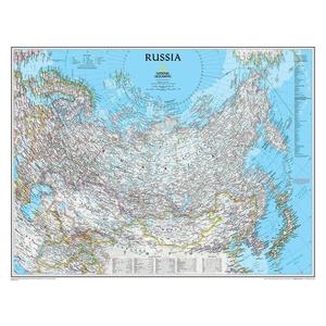 National Geographic Mappa Russia politica