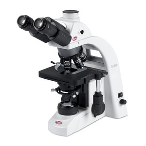Motic Microscopio BA310E trino, BF, infinity, EC-plan, achro, 40x - 400x, Hal. 30W, LED 3W (opt.)