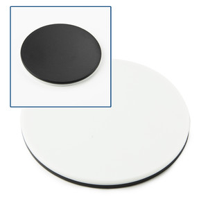 Euromex Tavolino portaoggetti bianco/nero 60 mm SB.9956