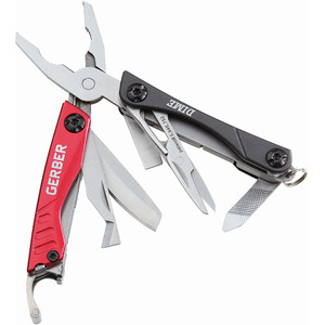 Gerber Mini-Multitool DIME grigio-rosso