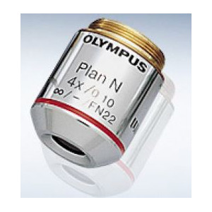 Evident Olympus Obiettivo PLN 4X/0,1 planacromatico