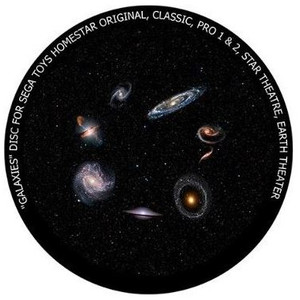 Redmark Disco per Homestar Pro Planetarium Galassie