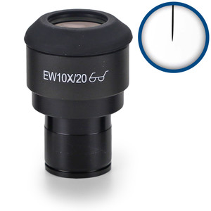 Euromex IS.6010-P, WF10x/20, pointer, microm., Ø 23,2 mm (iScope)
