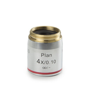 Euromex Obiettivo DX.7204, 4x/0,10 Pli, piano, infinito, w.d. 30 mm (Delphi-X)