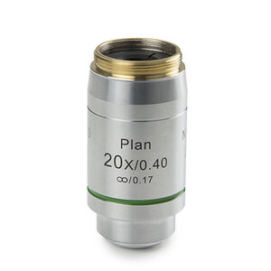 Euromex Obiettivo DX.7220, 20x/0,40 Pli, piano, infinito, w.d. 12 mm (Delphi-X)