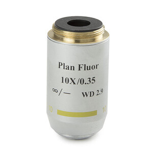 Euromex Obiettivo 86.552, 10x/0,30, w.d. 15 mm, PL-FL IOS , plan, fluarex (Oxion)