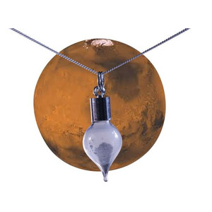 Jurassic Jewellery collana polvere di Marte (a goccia)
