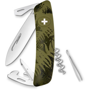 SWIZA Coltellino svizzero C03 SILVA Camo Farn Khaki