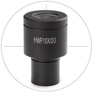 Euromex BS.6010-C, HWF 10x/20 mm with cross hair for Ø 23 mm tube (bScope)