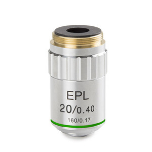 Euromex Obiettivo BS.7120, E-plan EPL 20x/0.40, w.d. 1.85 mm (bScope)