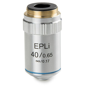 Euromex Obiettivo BS.8240, E-plan EPLi S40x/0.65 IOS (infinity corrected), w.d. 0.78 mm (bScope)