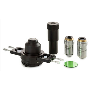 Euromex BS.9159, Phase contrast kit,  Abbe, slot for slider. E-plan EPLPHi 20/S100x IOS PH  (bScope)