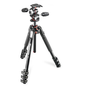 Manfrotto Treppiede Aluminio MK190XPRO4-3W con testa 3 vie