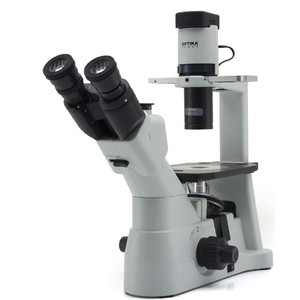 Optika Microscopio invertito Mikroskop IM-3, trino, invers, phase, IOS LWD W-PLAN, 100x-400x, EU