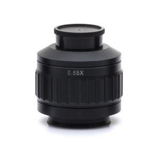 Optika Adattore Fotocamera adattatore C-Mount M-620.2 per sensore 2/3", 0.65x, messa a fuoco regolabile