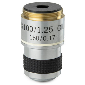 Euromex Obiettivo 100x/1,25 acromatico, a molla, parafocale 35 mm, MB.7000 (MicroBlue)