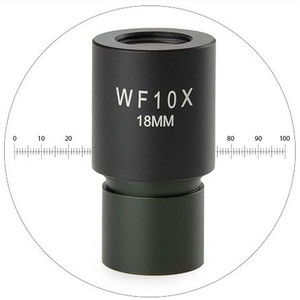 Euromex HWF 10x/18 mm, scala micrometrica, EC.6010-M (EcoBlue)
