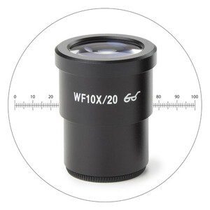 Euromex Oculare di misura HWF 10x/20 mm eyepiece with micrometer , SB.6010-M (StereoBlue)