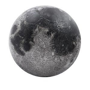 AstroReality Globo con sollievo LUNAR Pro 12 cm