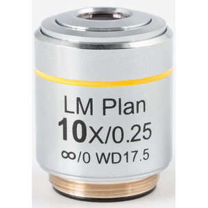 Motic Obiettivo LM PL, CCIS, LM, plan, achro, 10X/0.3, w.d.17.5mm (AE2000 MET)