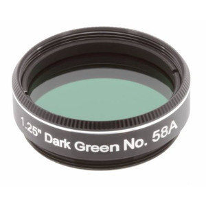 Explore Scientific filtro verde scuro #58A 1,25"