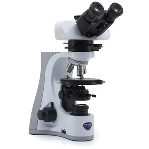 Optika Microscopio B-510POL, polarisation, transmitted, trino, IOS W-PLAN POL, 40x-400x, EU