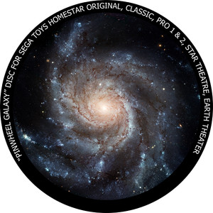 Redmark Diapositiva per il planetario Sega Homestar con la Galassia Girandola