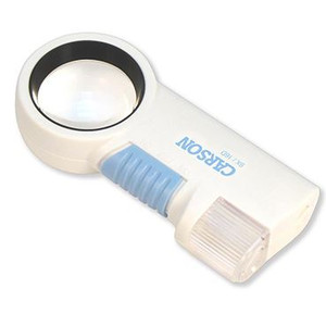 Carson Lente d`Ingrandimento Lupe PRO, CP-32 MagniFlash™, LED, 9x