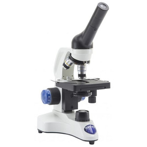 Optika Microscopio Mikroskop B-20CR, monokular, LED, mit aufladbaren Akkus