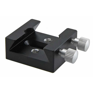 TS Optics Base per supporto cercatore con attacco per treppiede fotografico da 1/4" e foro oblungo
