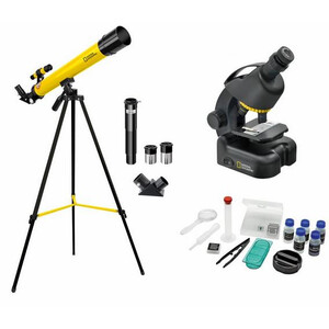 National Geographic Telescopio e microscopio in set per esperti
