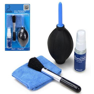 Lacerta Set di pulizia per ottiche