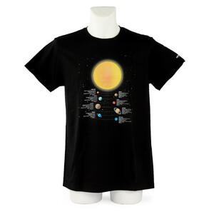 Omegon T-Shirt Maglietta Informazioni sui Pianeti - taglia XL