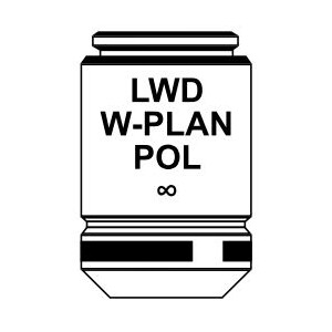 Optika Obiettivo IOS LWD W-PLAN POL objective 50x/0.75, M-1139